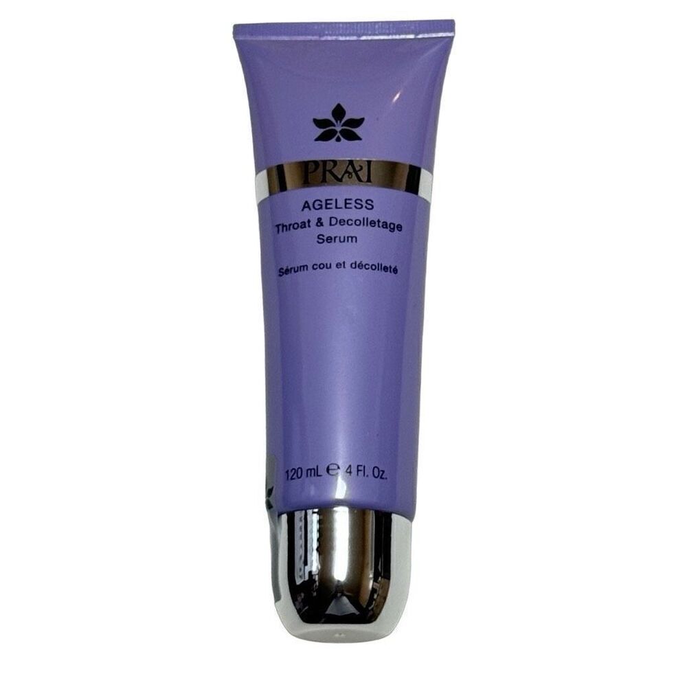 PRAI Ageless Throat & Decolletage Serum 120mL 4 Fl Oz NEW / Sealed